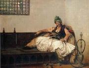 Arab or Arabic people and life. Orientalism oil paintings 86 unknow artist